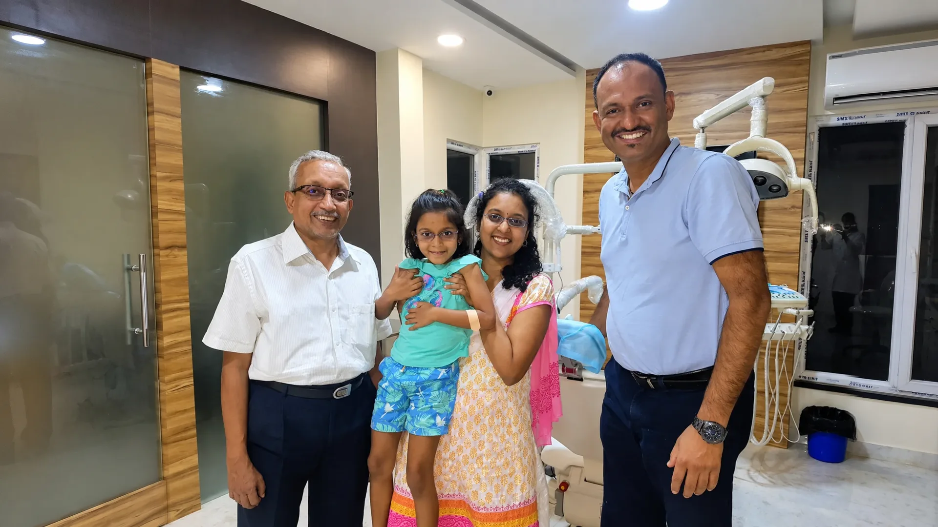 A family visit to the department